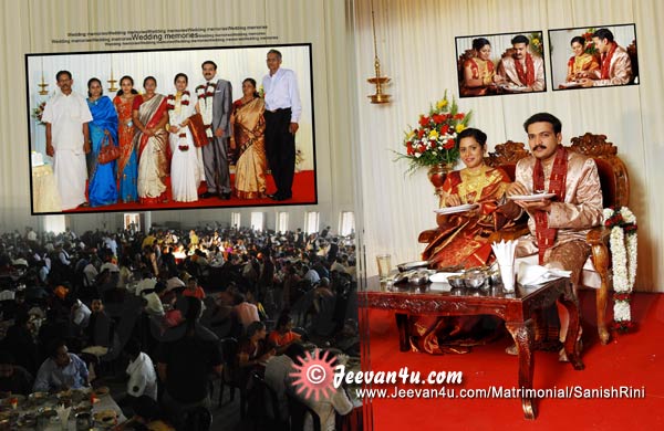 Sanish Rini Marriage Photos Kerala 